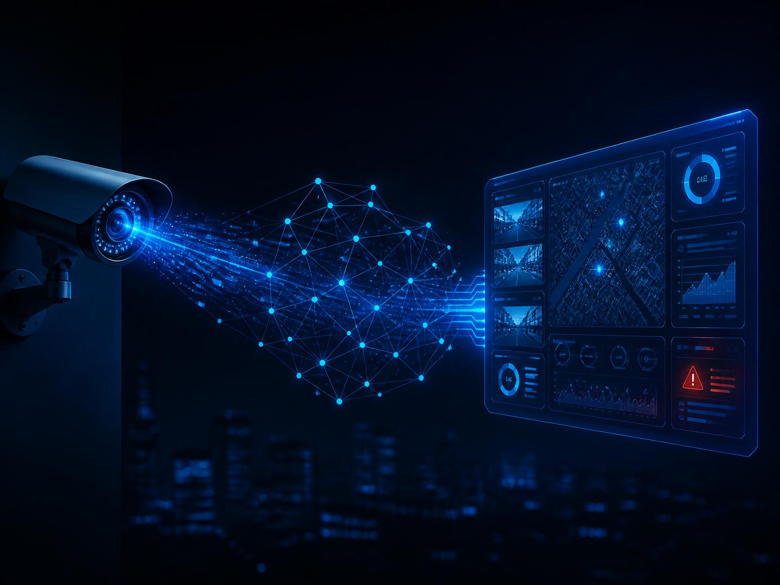 BuboVisus computer vision pipeline: camera to AI to operational dashboard
